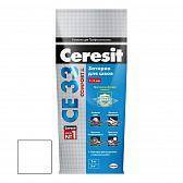Затирка для узких швов Ceresit СЕ33 Comfort белая 2 кг